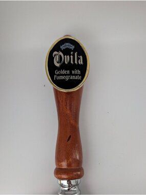Sierra Nevada Beer Tap Handle Brown Wood Ovila Golden Pale Ale